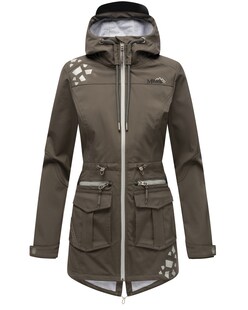 MARIKOO Damen Softshelljacke Outdoor Funktionsjacke aus Wasserabweisendem Obermaterial Ulissaa 