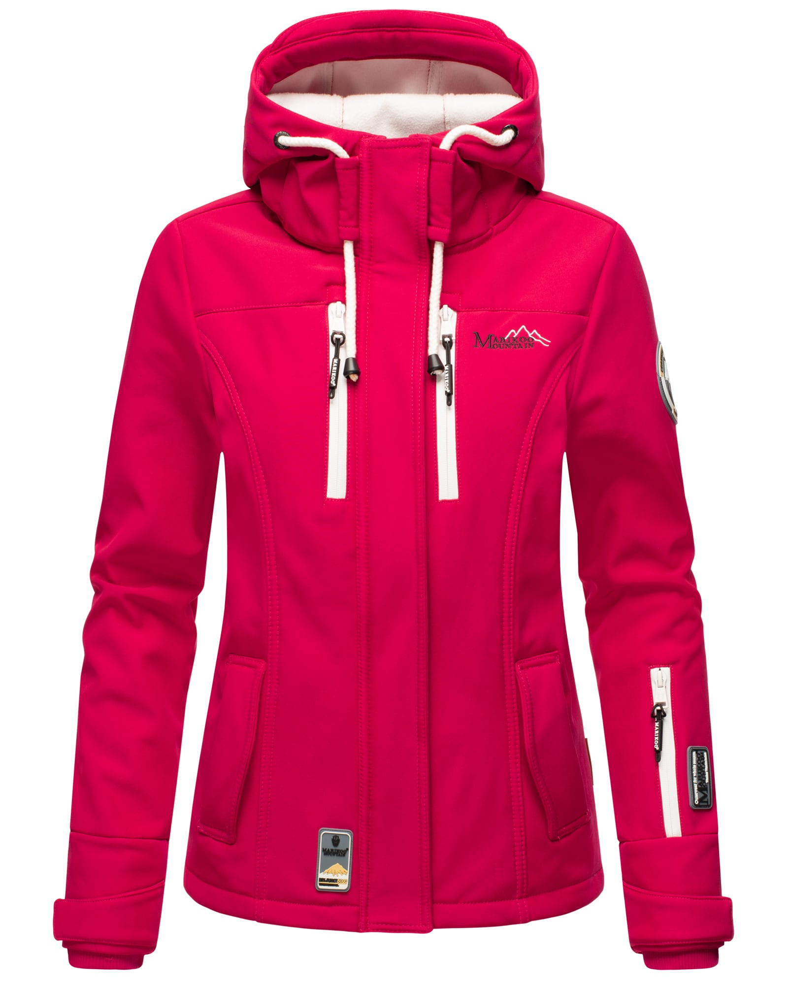 MARIKOO Damen Softshelljacke Outdoor Funktionsjacke Kleinezicke 