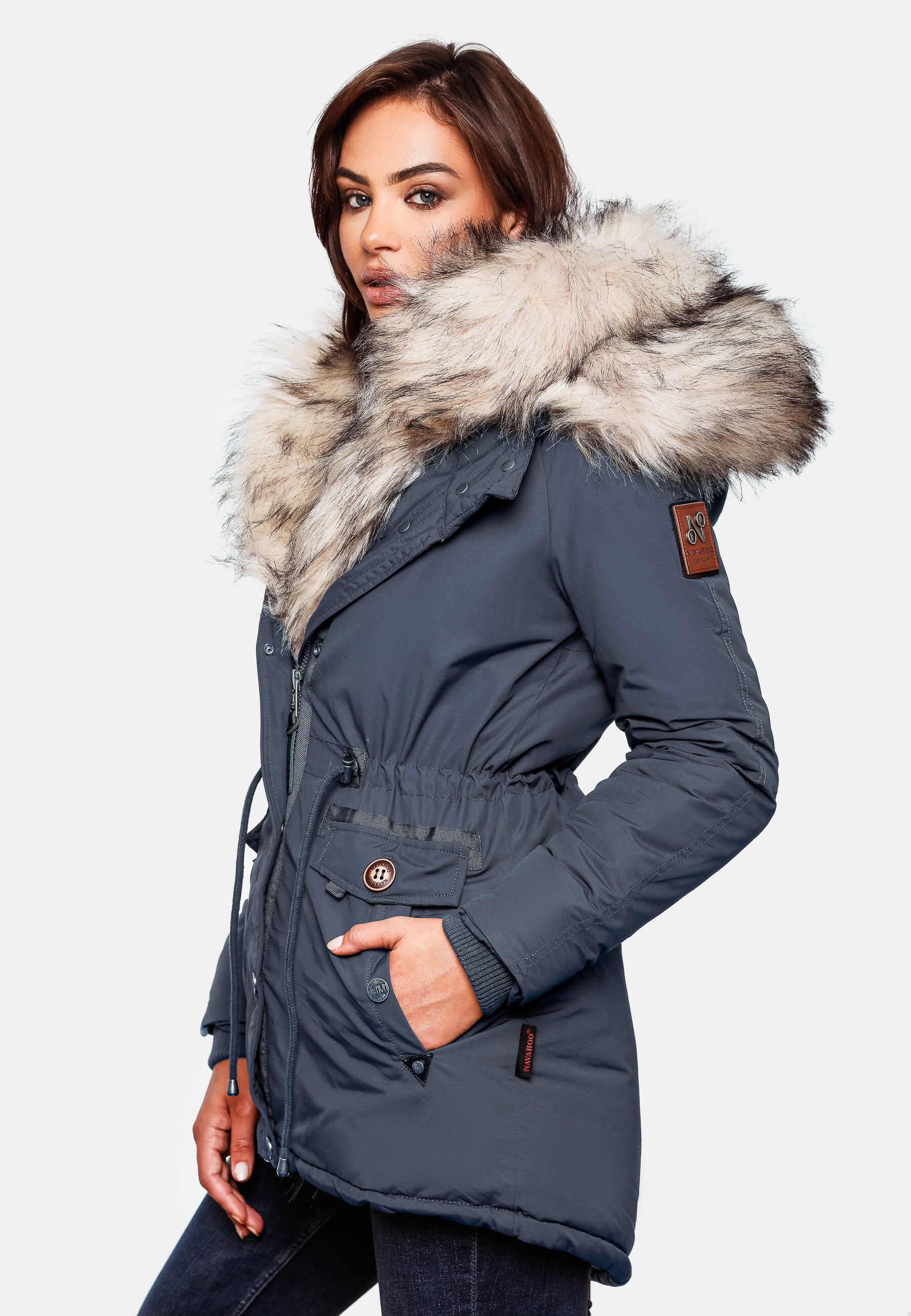 Navahoo Dicker Winterparka Damen NAVAHOO Damen Wintermantel Dicker - Main Image