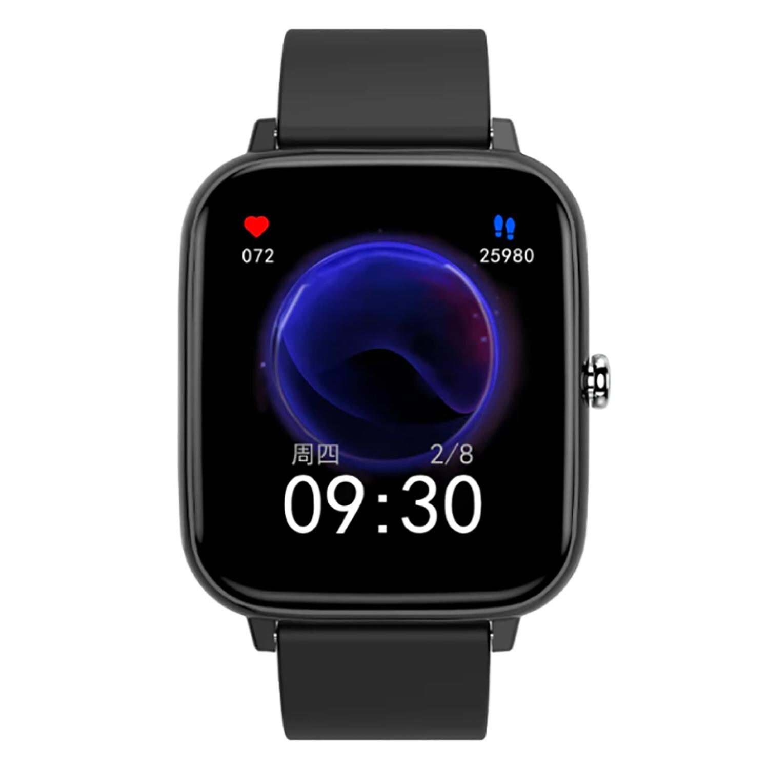 TPFNet Smart Watch / Fitness Tracker IP67 - Silikon Armband - Android & IOS - Gr&uuml;n 