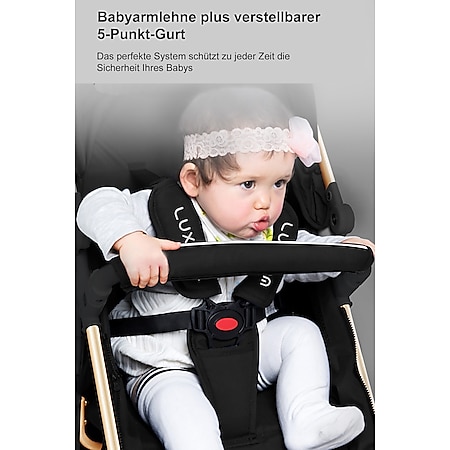 5-Punkt-Baby-Sicherheitsgurt, verstellbarer