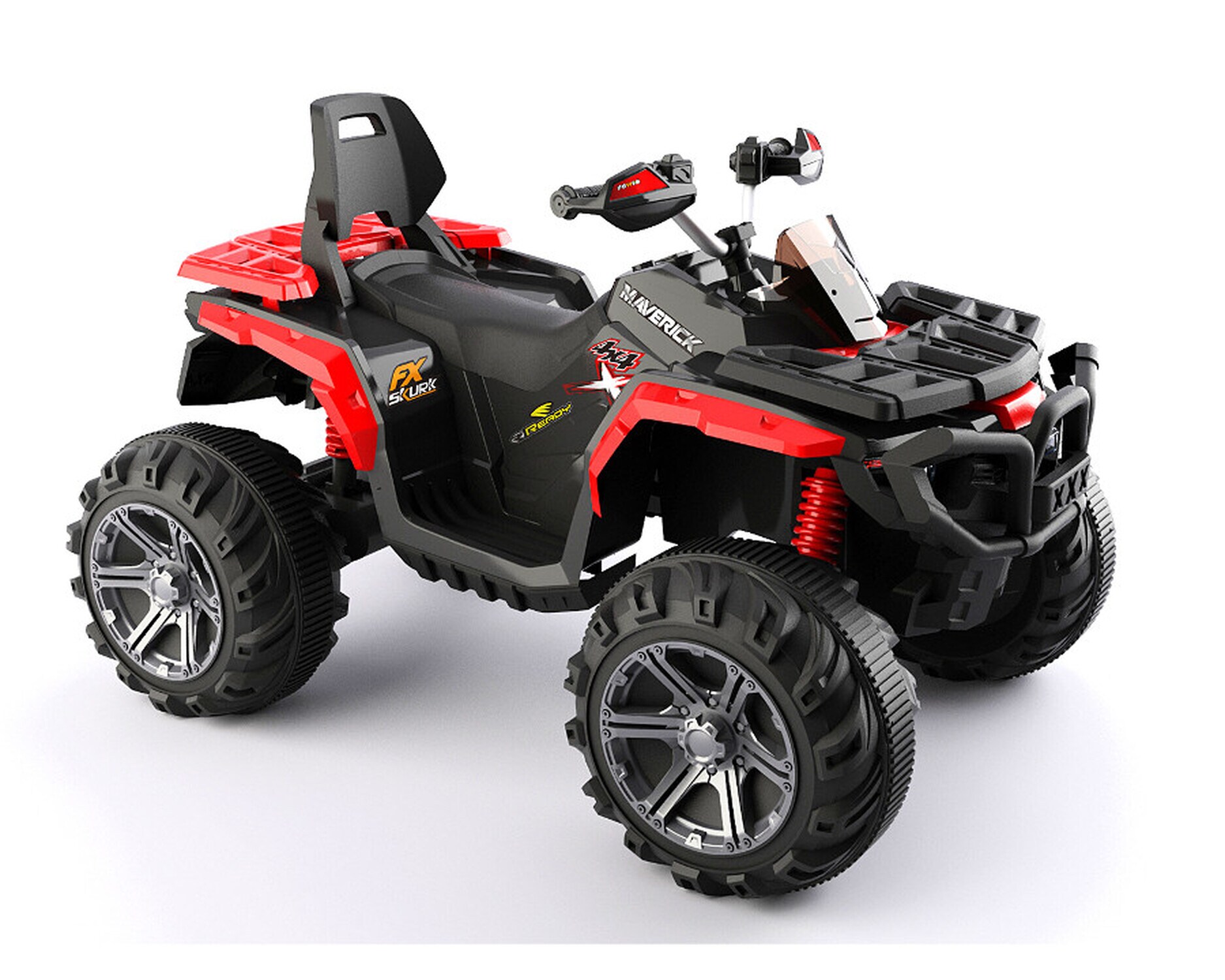 TPFLiving Elektro-Kinderquad Quad 588  rot - Kinderauto - Elektroquad - Kinder-Quad - Sitz 