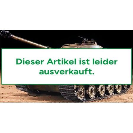 TPFLiving RC-Panzer Deutscher Königstiger 7.0 Upgrade mit Henschelturm  - RC Panzer - Ferngesteuertes Panzerfahrzeug - Kampffahrzeug - Abschussfunktion 