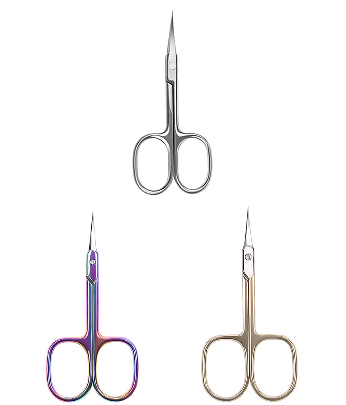 TPFBeauty Profi Nagelhautschere aus Edelstahl Silber 