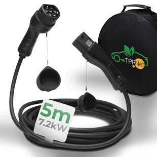 TPFNet Typ 2 E-Auto Ladekabel 7.2kW, 32A, 1-Phasig, 5m 