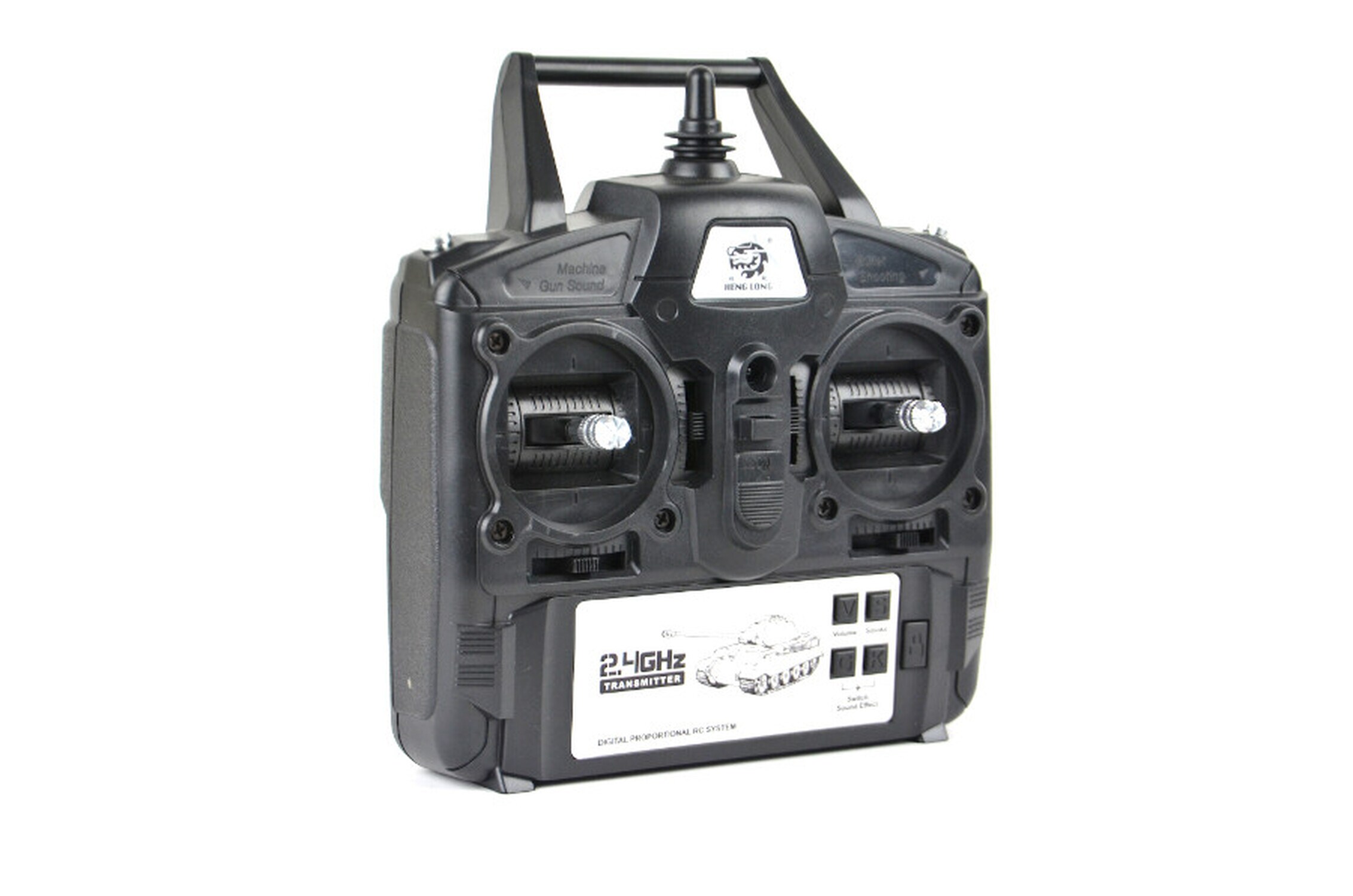 TPFLiving RC-Fernsteuerung RC-Fernsteuerung 2,4Ghz Fernsteuerung - Version 6.0  - RC-Fernsteuerung f&uuml;r HengLong Panzer Modelle - 