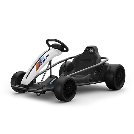 TPFLiving Elektro-Kinderquad eGo-Kart weiss - Kinderauto