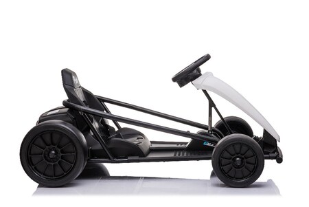 TPFLiving Elektro-Kinderquad eGo-Kart weiss - Kinderauto - Elektroauto -  Elektro-Gokart - Sicherheitsgurt und Hinterreifen zum Driften bei Marktkauf  online bestellen