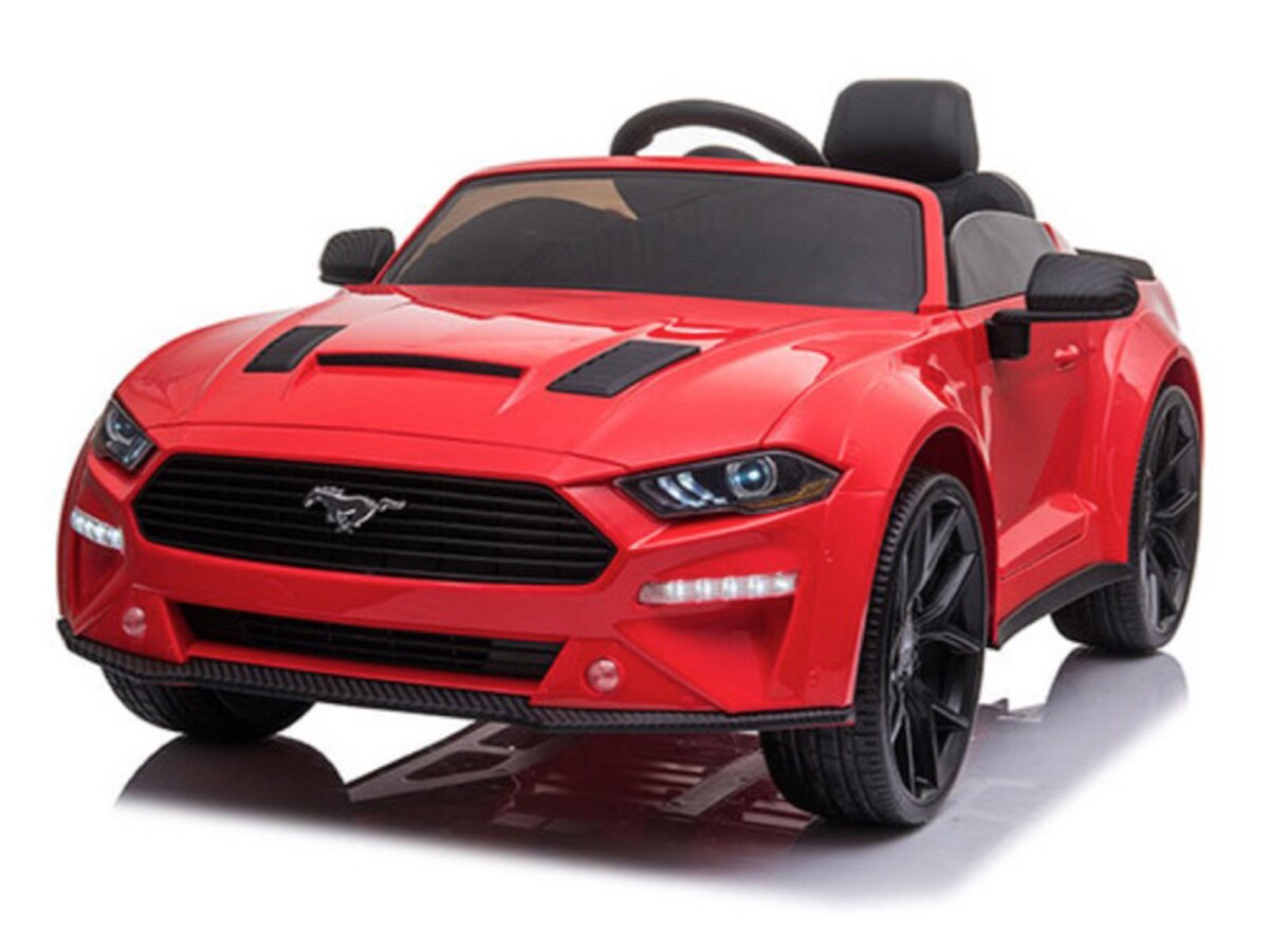 TPFLiving Elektro-Kinderauto Ford Mustang rot 