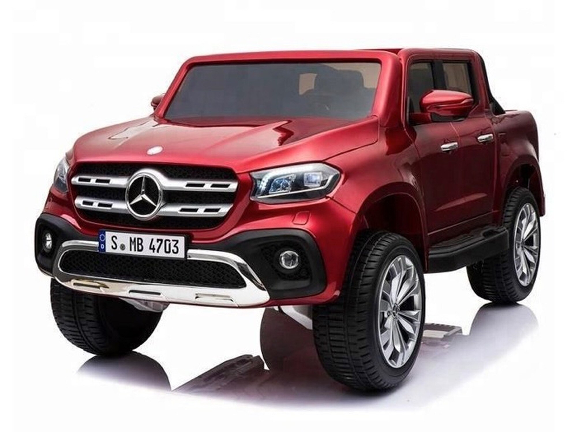 TPFLiving Elektro-Kinderauto Mercedes X-Class rot 