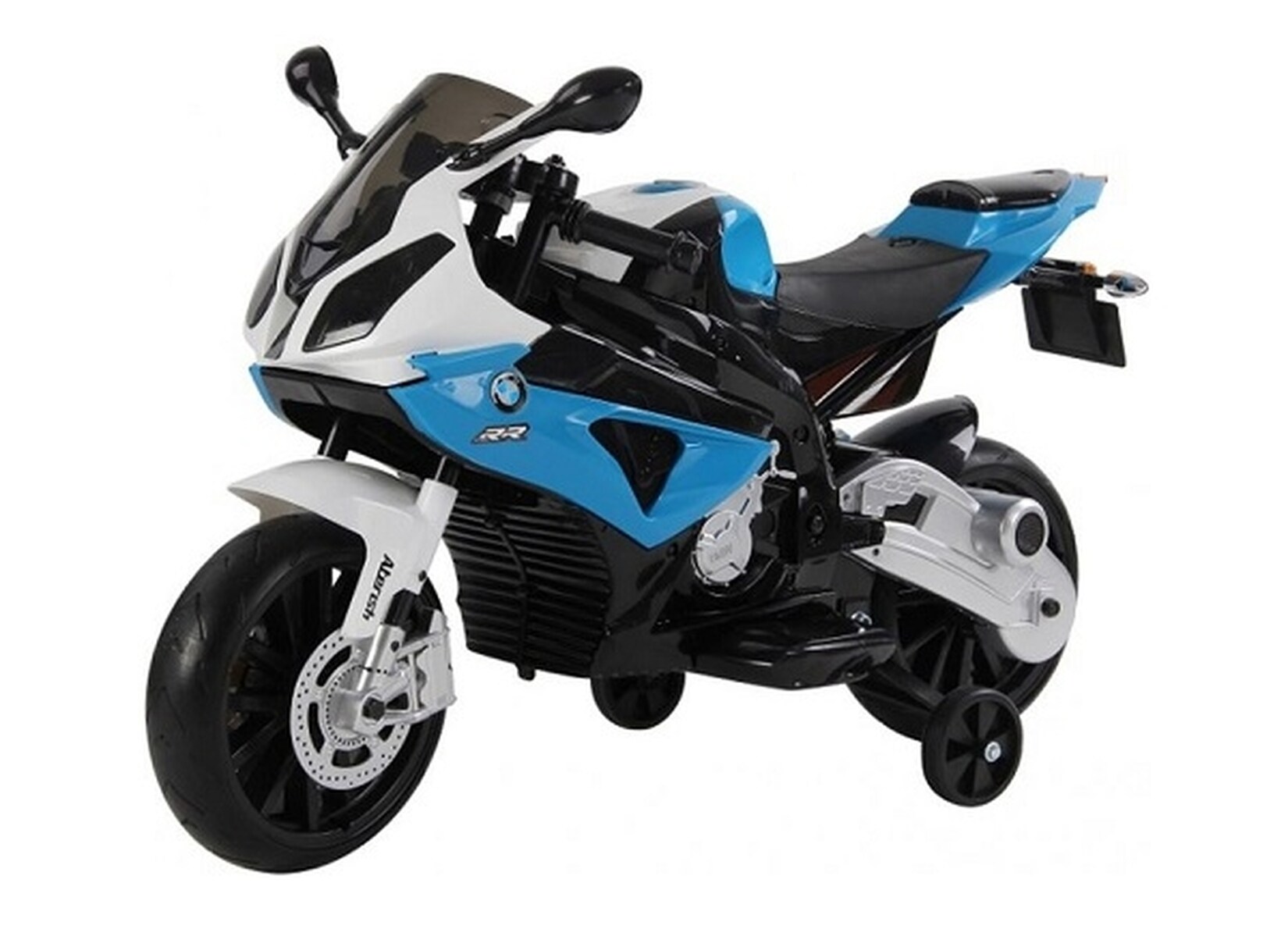 Elektro-Kindermotorrad BMW S 1000 schwarz