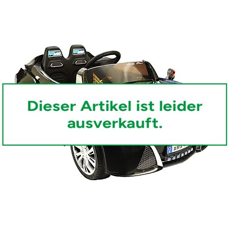 TPFLiving Elektro-Kinderauto Concept Car BX-2  schwarz - Kinderauto - Elektroauto - Sicherheitsgurt 