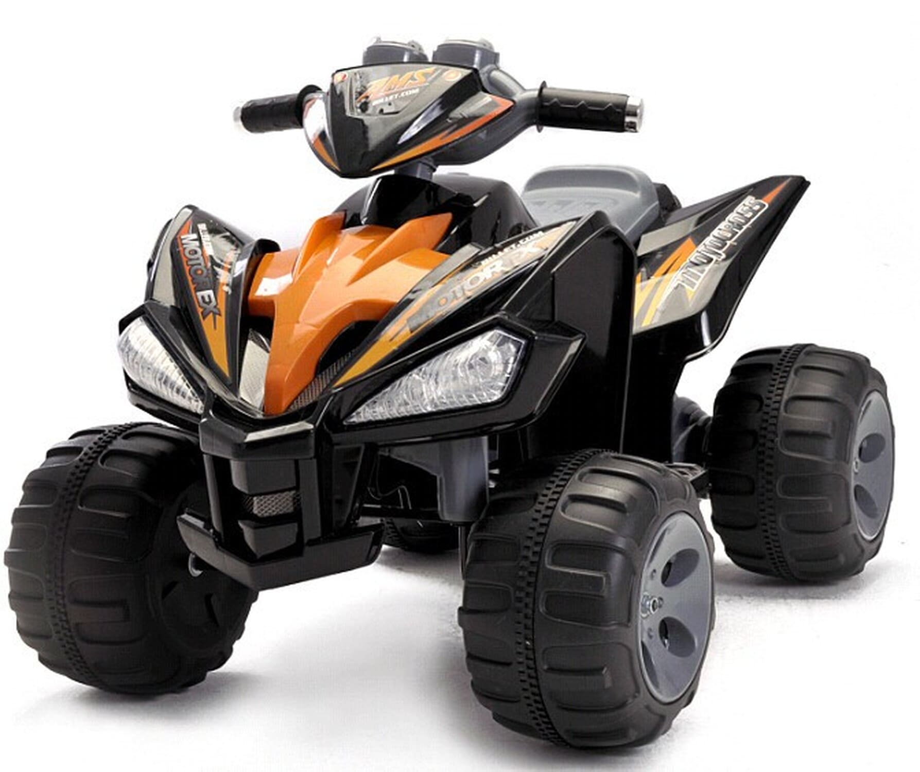 TPFLiving Elektro-Kinderquad Quad Motocross  orange - Kinderauto - Elektroquad - Kinder-Quad - Sitz 