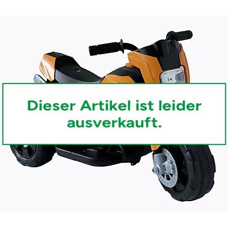 TPFLiving Elektro-Kindermotorrad Dreirad  orange - Kindermotorrad - Elektromotorrad - 