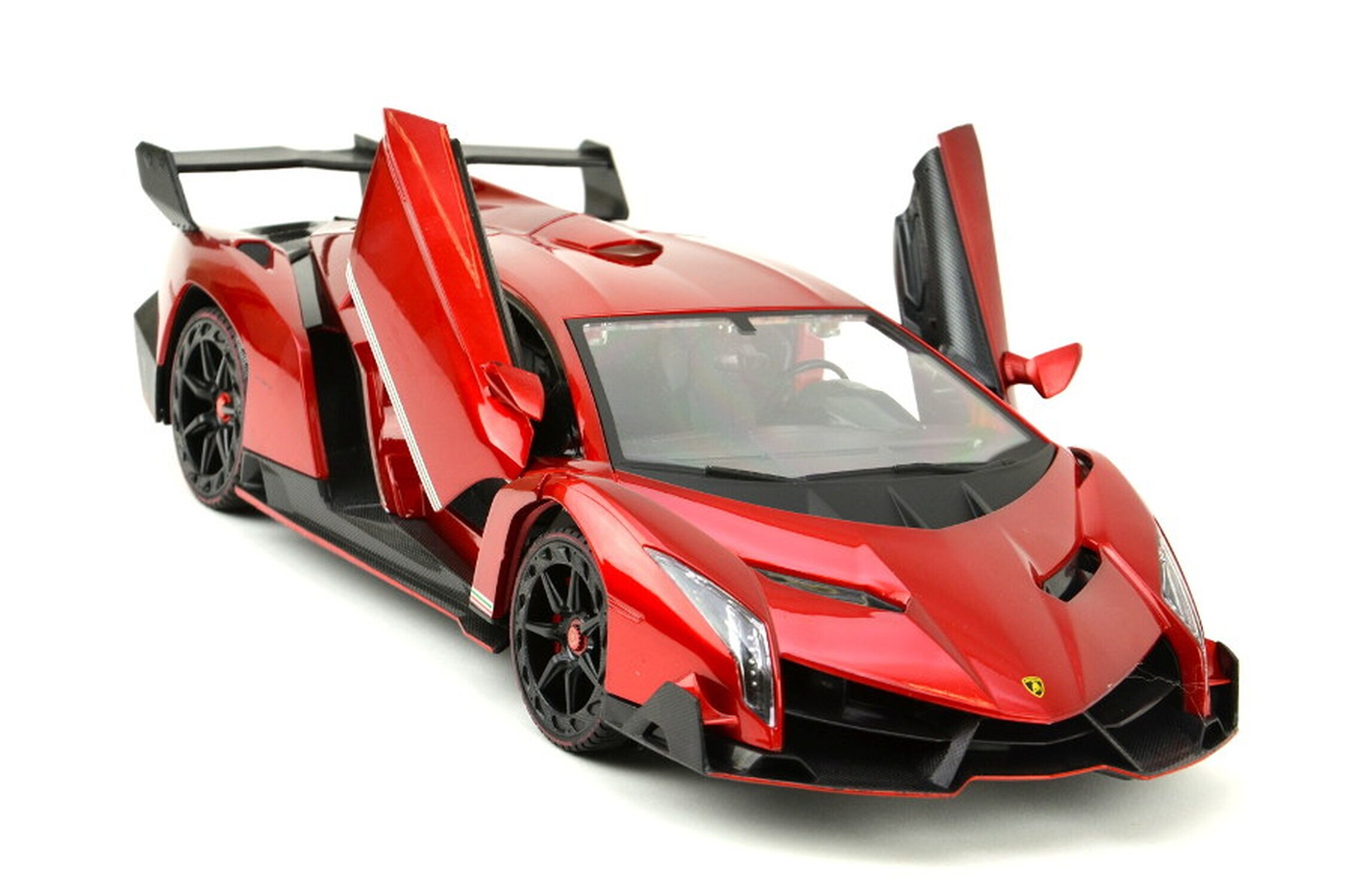 TPFLiving RC-Auto Lamborghini Veneno  rot - RC Fahrzeug - Ferngesteuertes Fahrzeug - RC-Auto - Ma&szlig;stab: 1:14 