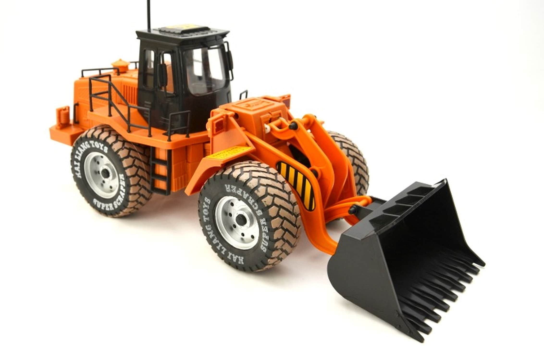 TPFLiving RC-Bagger Attention  orange - RC Fahrzeug - Ferngesteuertes Fahrzeug - RC-Auto - Ma&szlig;stab: 1:18 