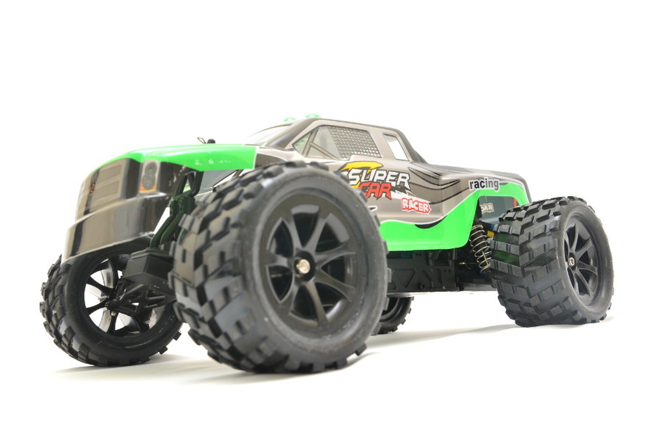 TPFLiving RC-Monstertruck Monster Truck Terminator Pro gr&uuml;n - RC Monstertruck - Ferngesteuertes Fahrzeug - RC-Auto - Ma&szlig;stab: 1:12 