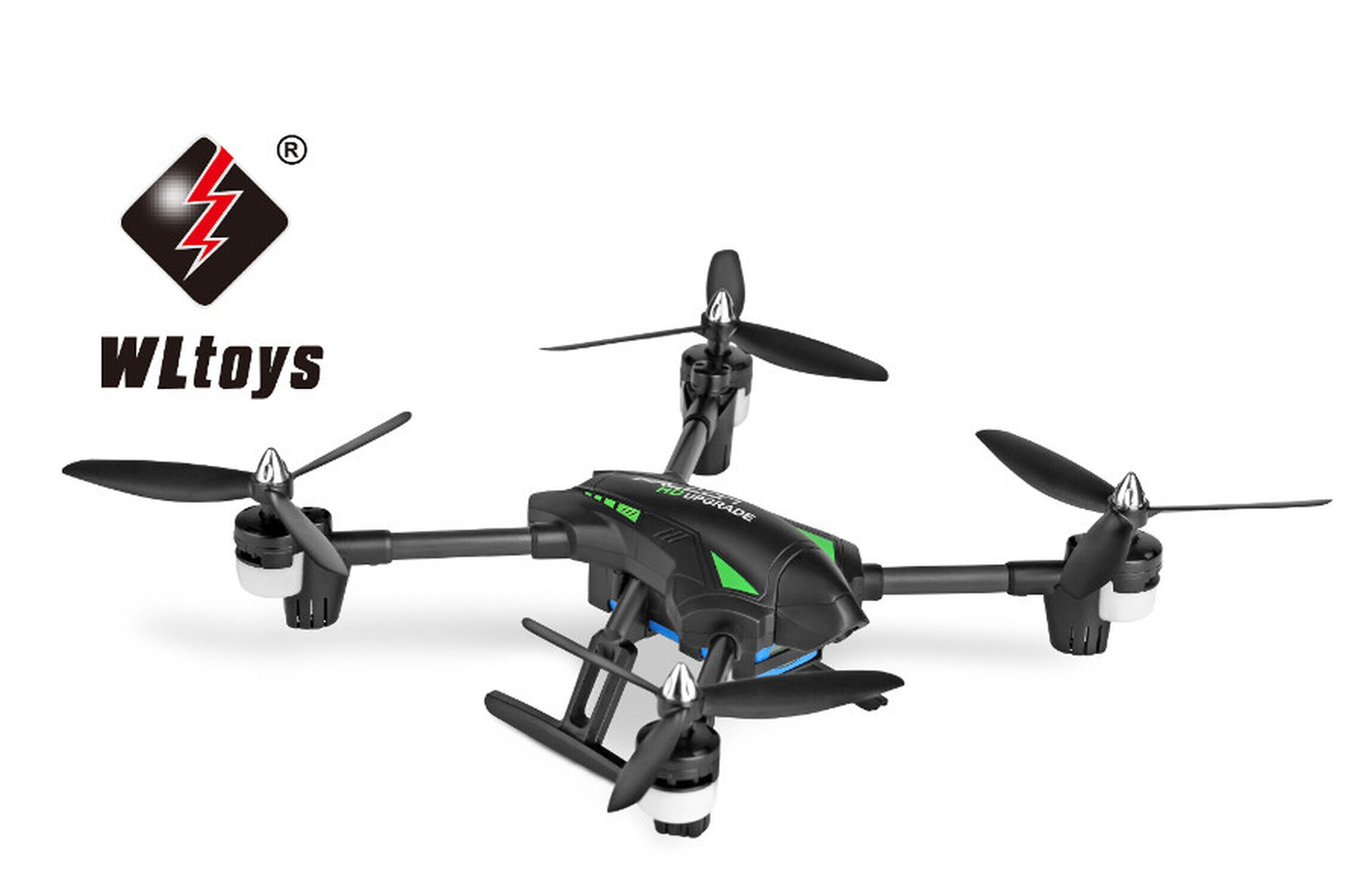TPFLiving RC-Quadrocopter Air Craft  schwarz - RC Quadrocopter - Ferngesteuertes Flugzeug - 