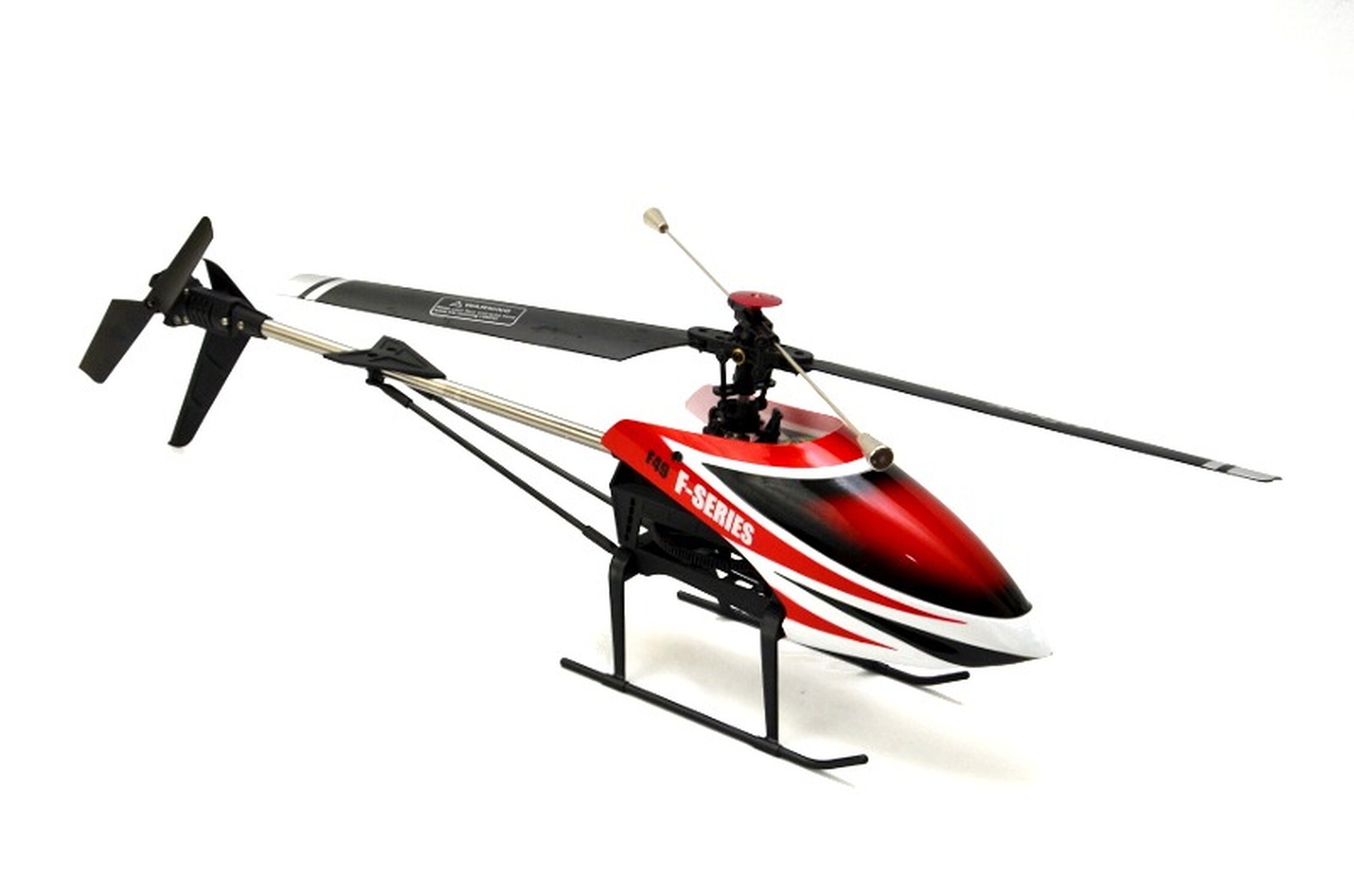 TPFLiving RC-Helikopter MJX F649  rot - RC Hubschrauber - Ferngesteuertes Fahrzeug - RC-Heli - 