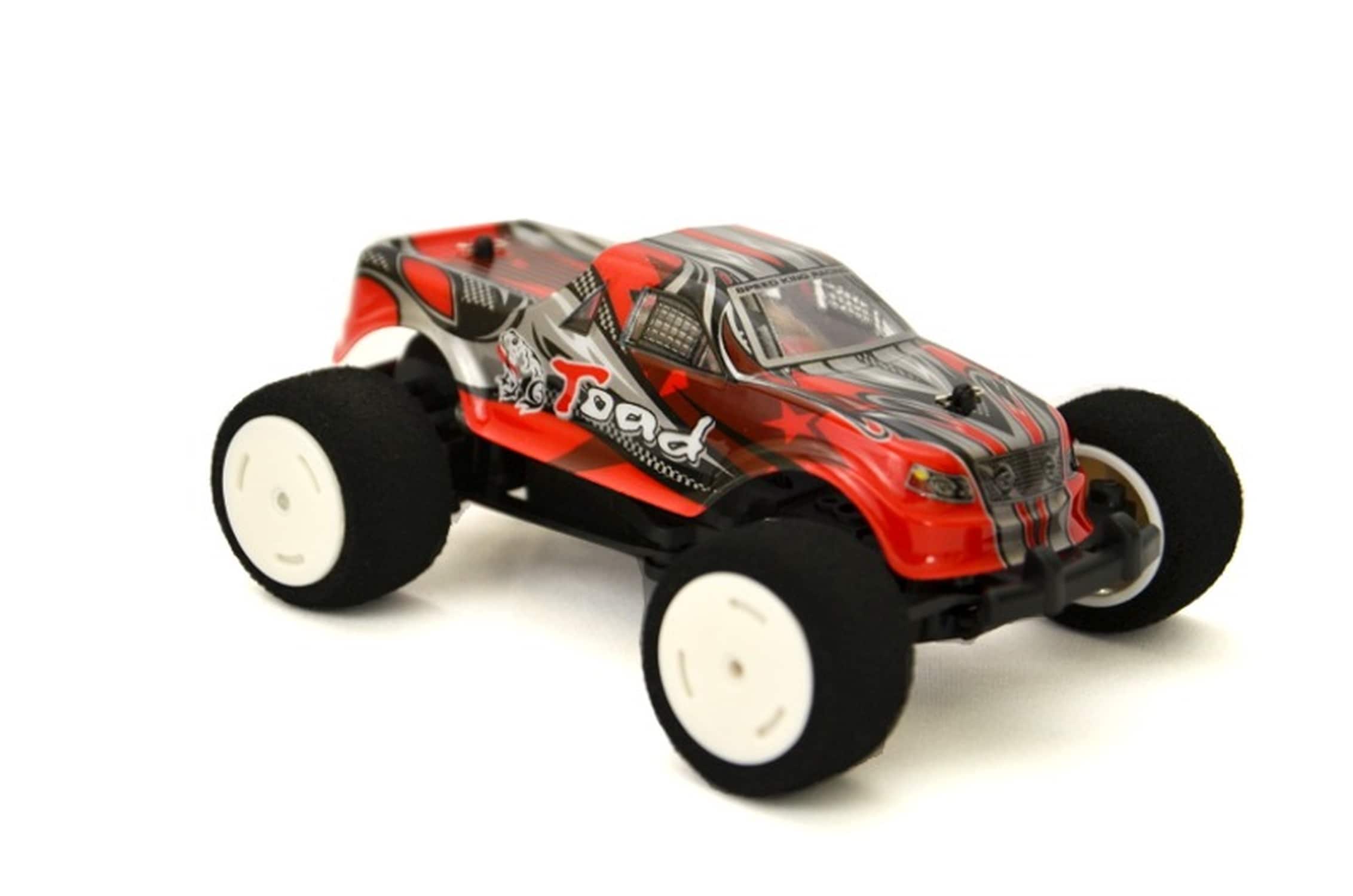 TPFLiving RC-Monstertruck Toad  rot - RC Monstertruck - Ferngesteuertes Fahrzeug - RC-Auto - Ma&szlig;stab: 1:32 