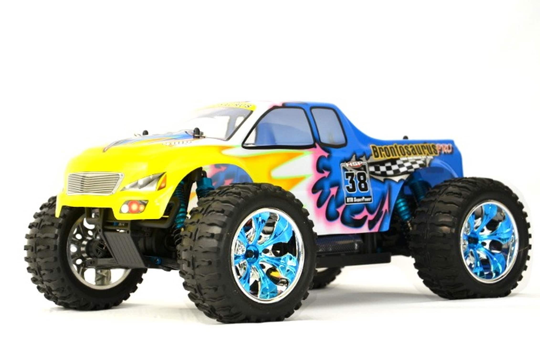 TPFLiving RC-Monstertruck HSP Brontosaurus Pro 3   - RC Monstertruck - Ferngesteuertes Fahrzeug - RC-Auto - Ma&szlig;stab: 1:10 