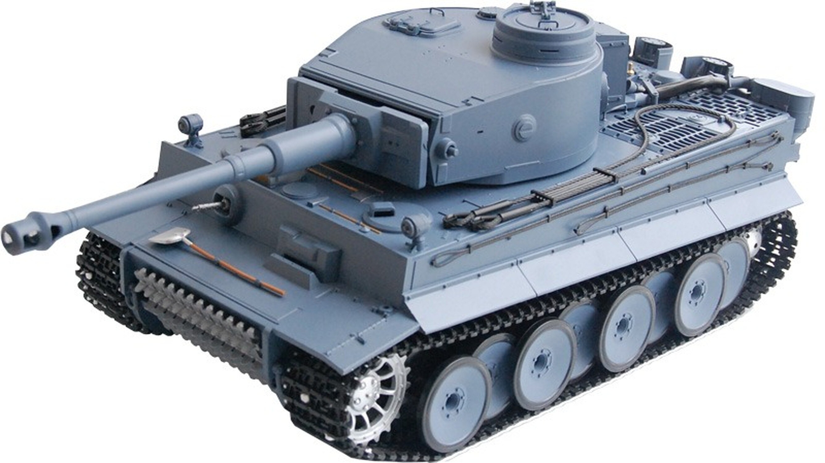 TPFLiving RC-Panzer German Tiger I V7.0  - RC Panzer - Ferngesteuertes Panzerfahrzeug - Kampffahrzeug - Abschussfunktion - Ma&szlig;stab: 1:16 