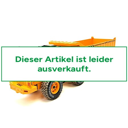 TPFLiving RC-LKW Muldenkipper  gelb - RC Truck - Ferngesteuertes Fahrzeug - RC-Auto - Maßstab: 1:18 