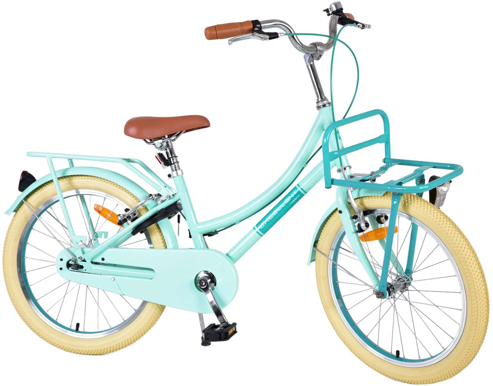 TPFSports Excellent Kinderfahrrad - Mädchen - 20 Zoll - Rücktritt + Handbremse - Weiß