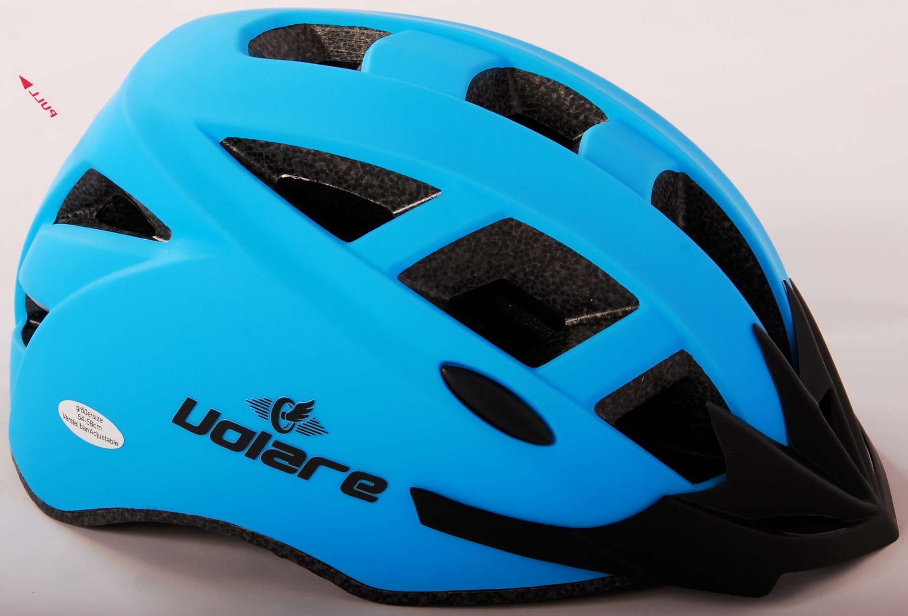 TPFSports Fahrradhelm - 54-58cm Kopfumfang - Jungen und M&auml;dchen - Blau 