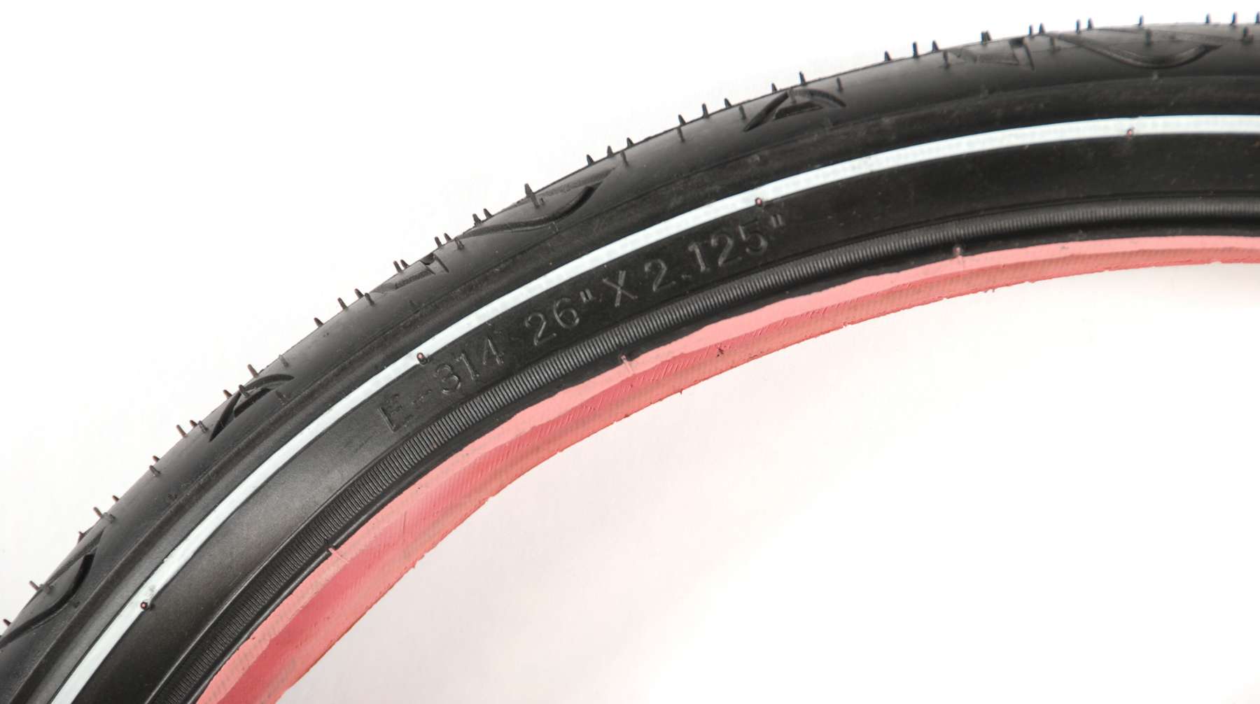 TPFSports Kinderfahrradreifen - 26 Zoll - Schwarz 