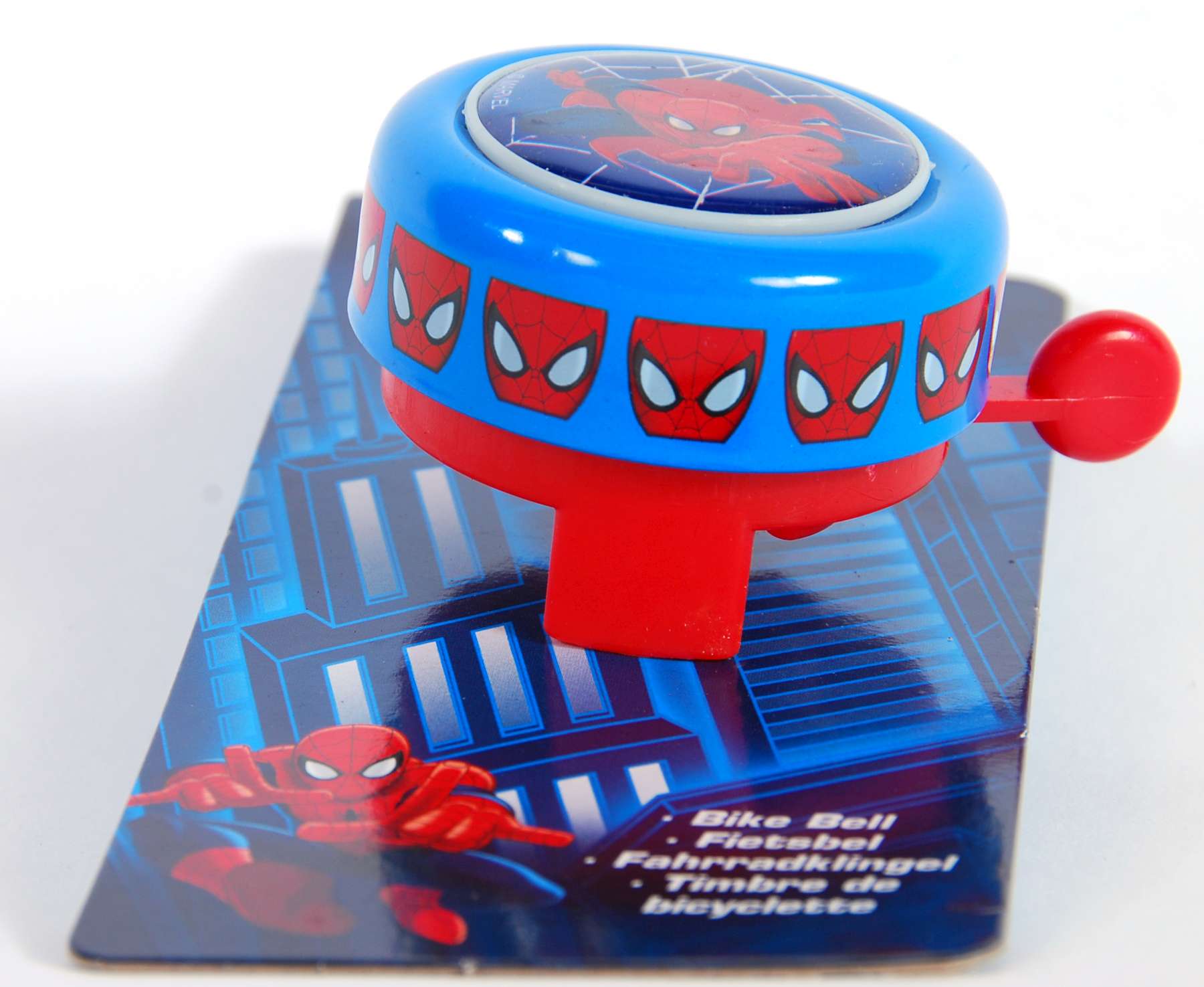TPFSports Disney Marvel Spider-Man Fahrradklingel - Jungen - blau 