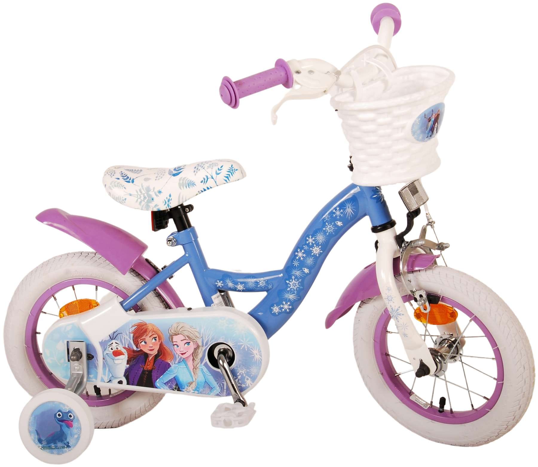 TPFSports Disney Frozen 2 Kinderfahrrad - M&auml;dchen - 12 Zoll - Modell 4 