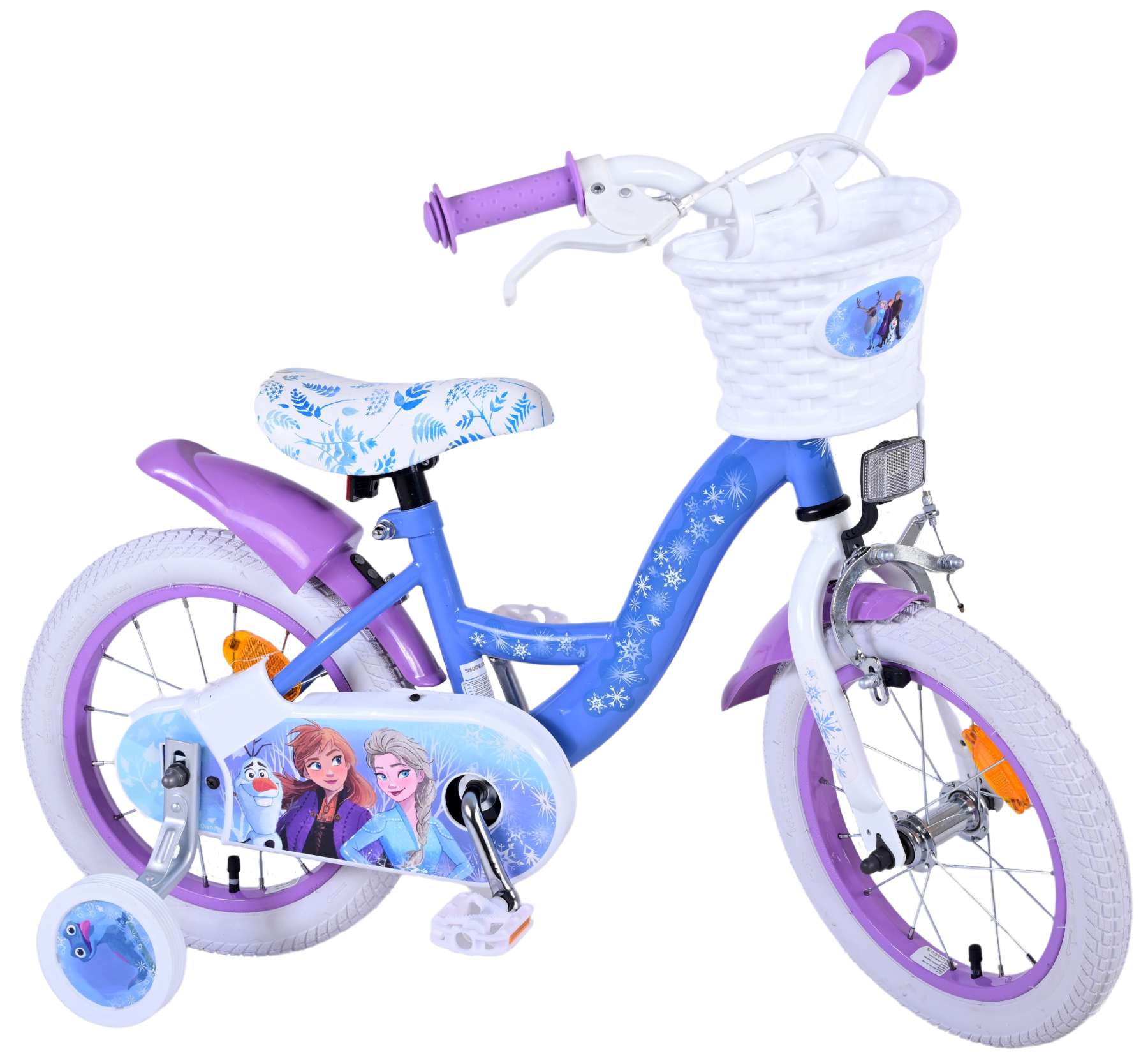 TPFSports Disney Frozen 2 Kinderfahrrad - M&auml;dchen - 14 Zoll - Modell 4 