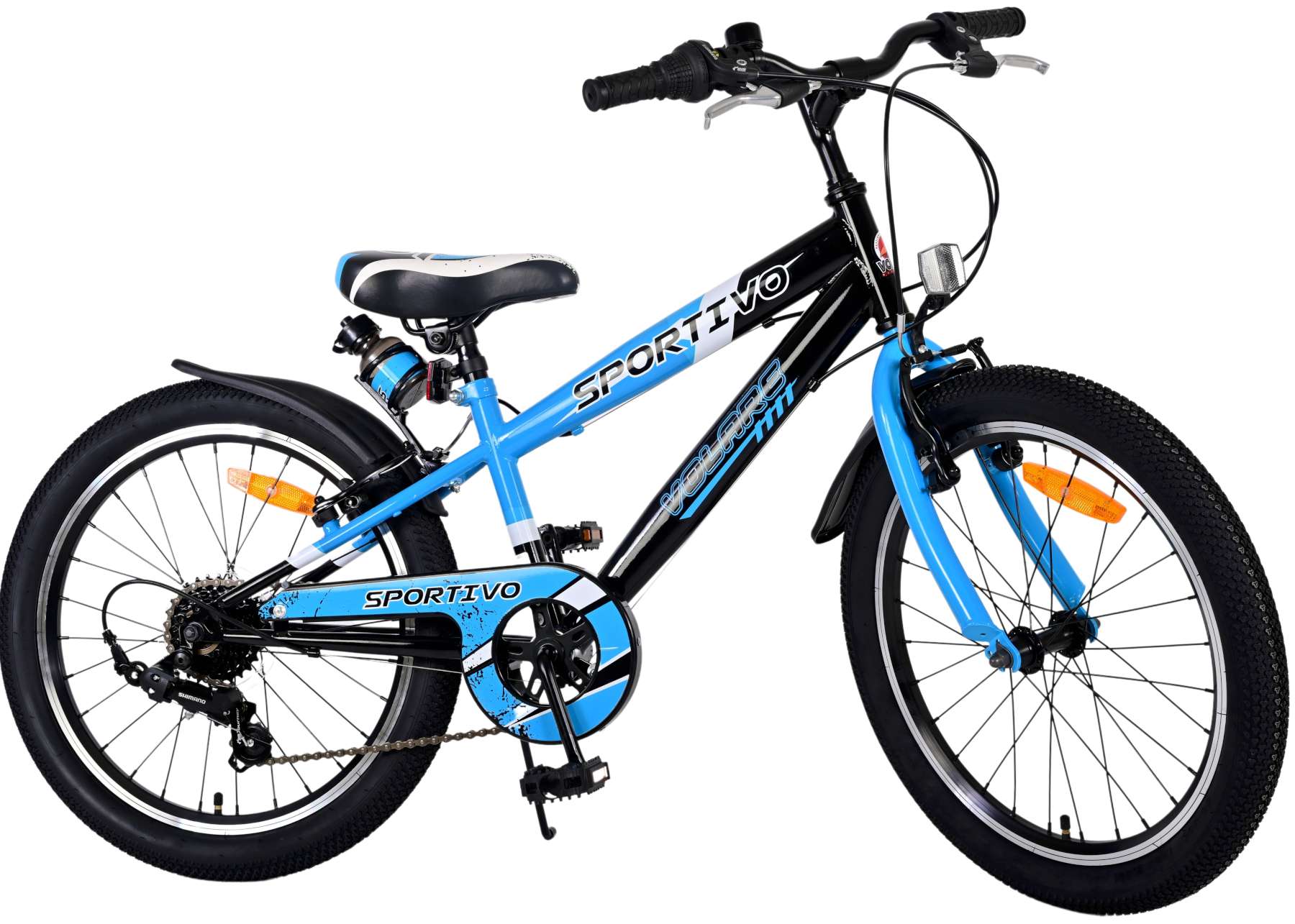 TPFSports Sportivo Kinderfahrrad - Jungen - 7 G&auml;nge - 20 Zoll - Blau 