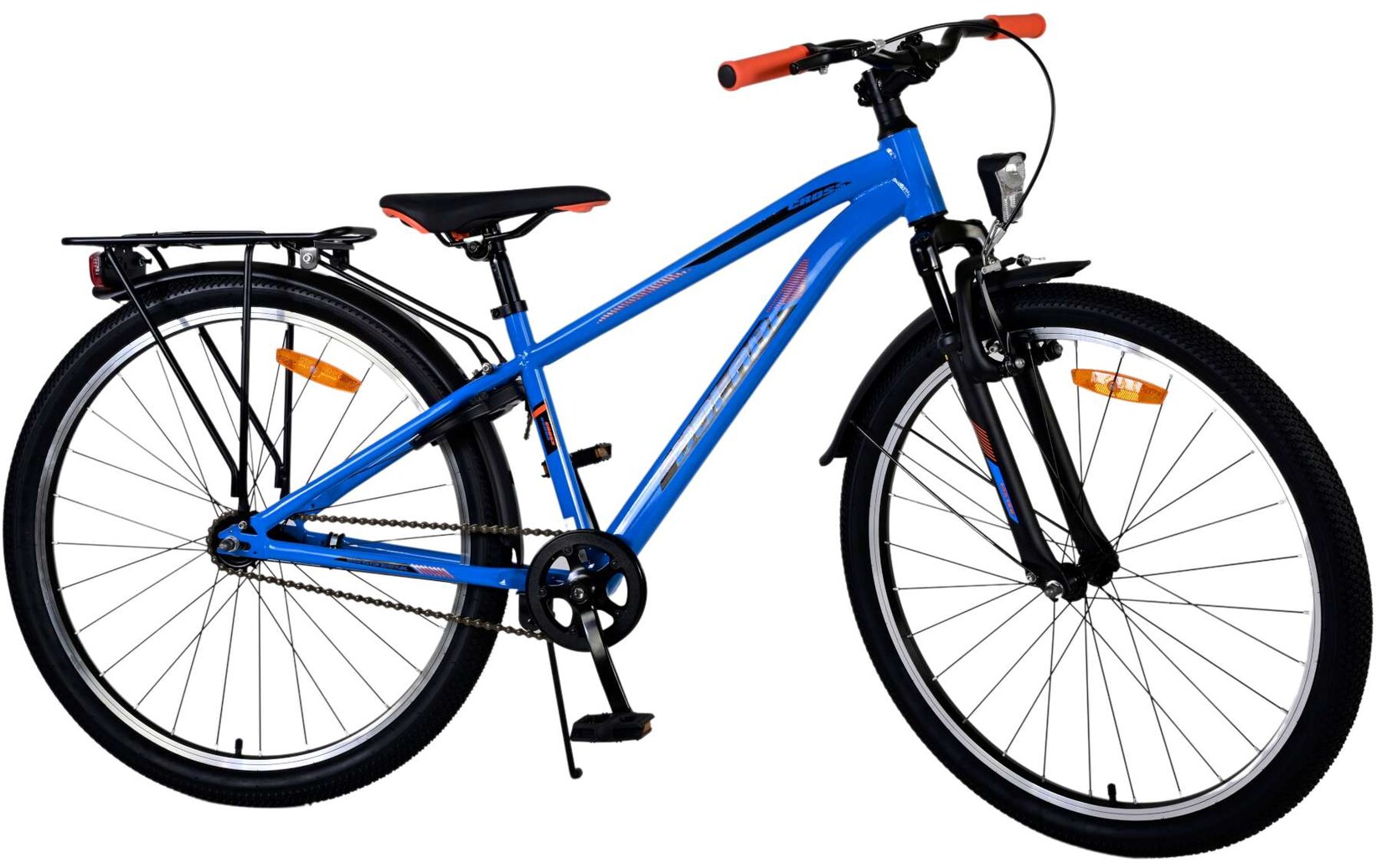 TPFSports Cross Kinderfahrrad - Jungen - Rücktritt + Handbremse - 26 Zoll - Grau