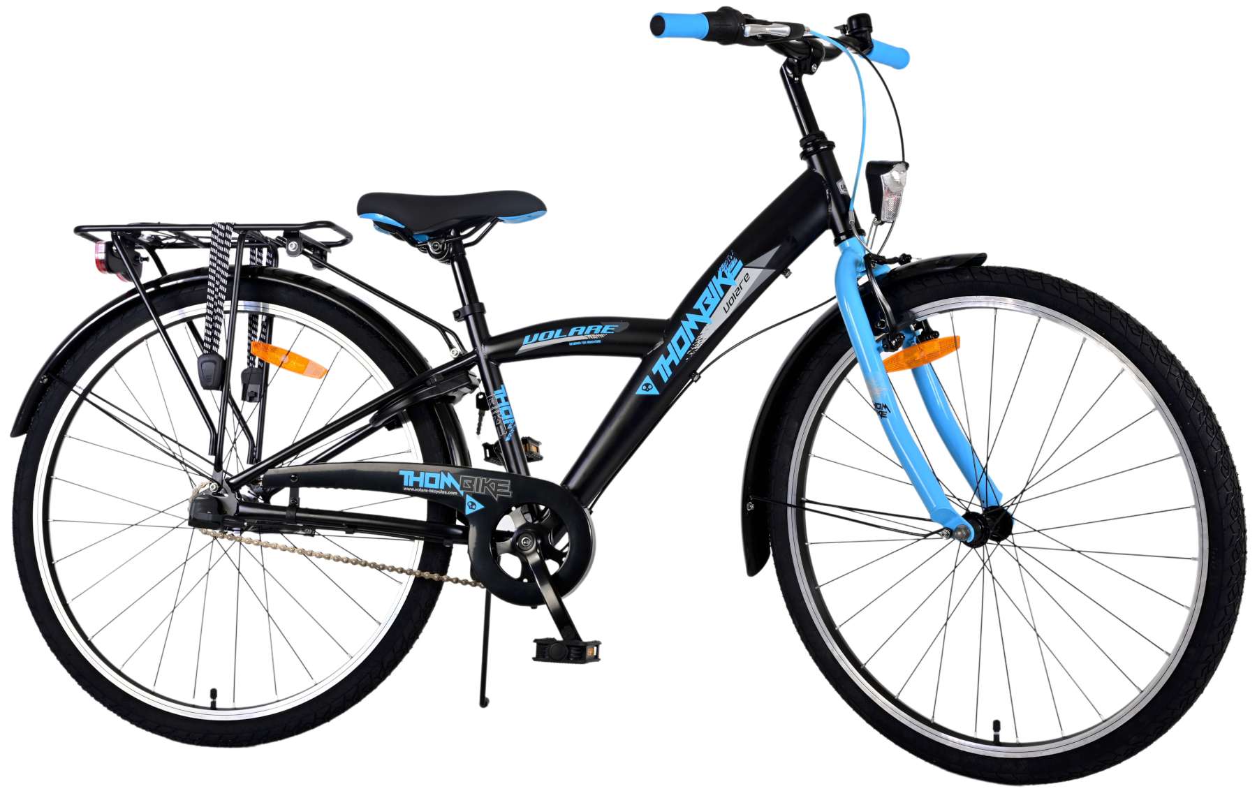 TPFSports Thombike Kinderfahrrad - Jungen - 26 Zoll - R&uuml;cktritt + Handbremse - 3 G&auml;nge - Blau 