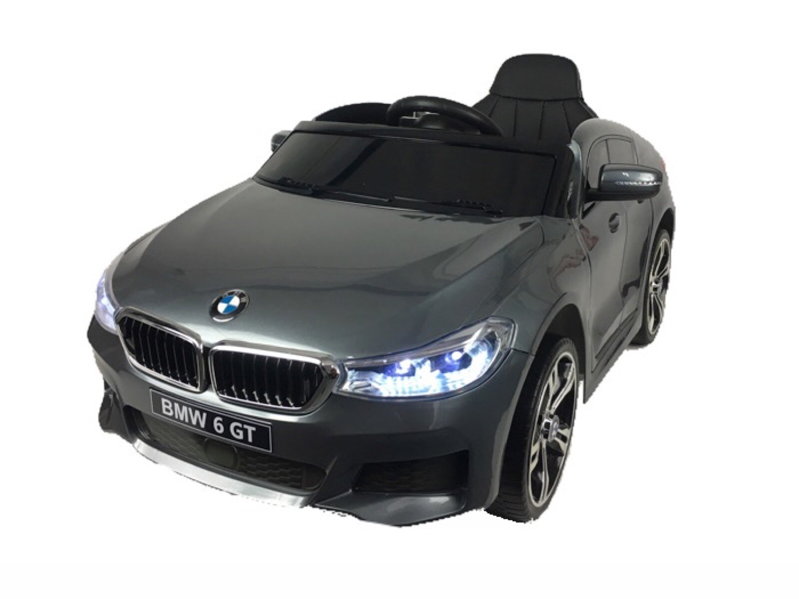 TPFLiving Elektro-Kinderauto BMW 6 GT Blau 
