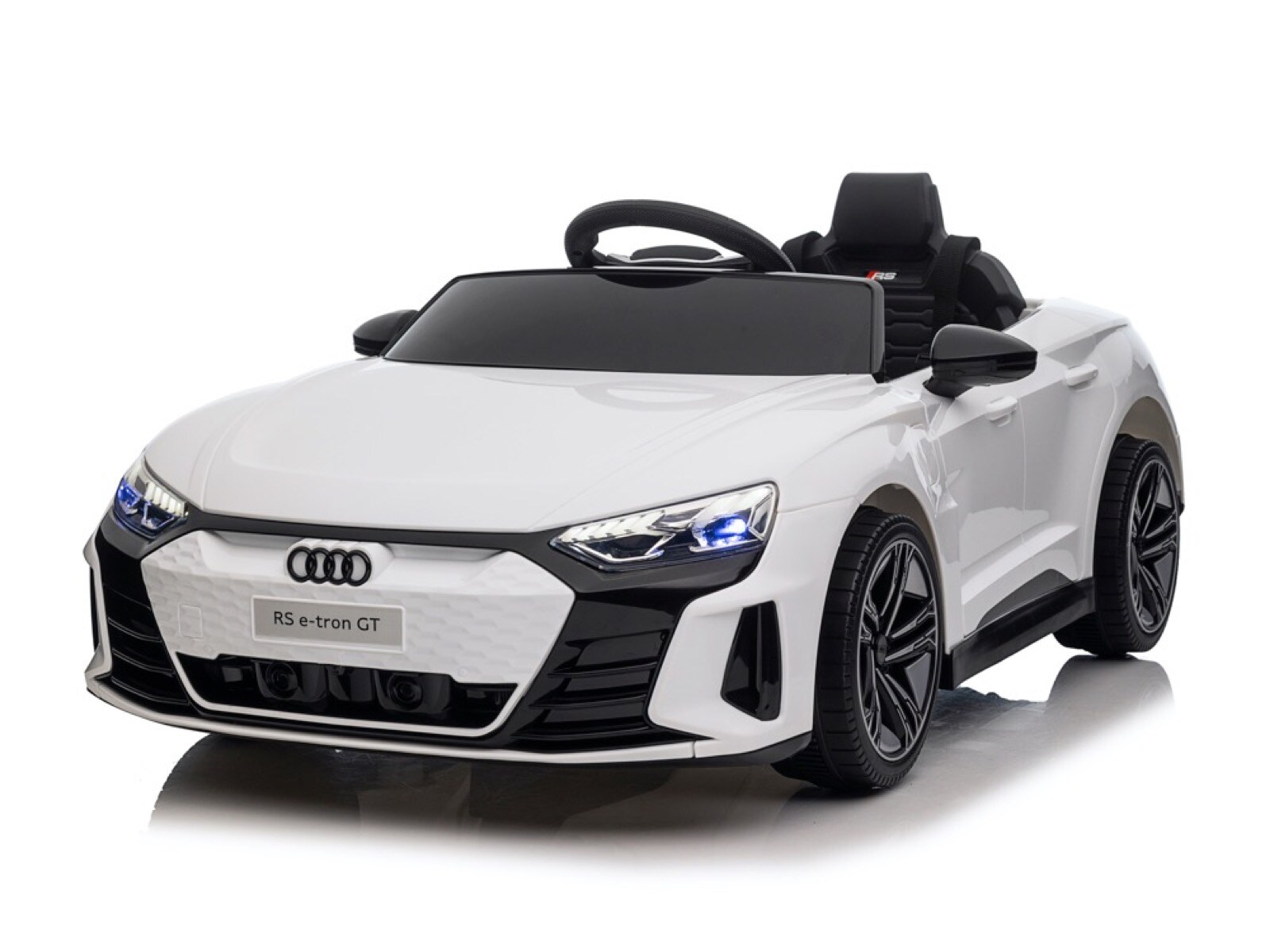 TPFLiving Elektro-Kinderauto Audi RS e-tron GT Wei&szlig; 