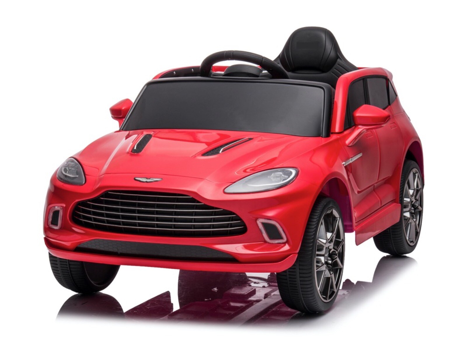Elektro-Kinderauto Aston Martin Rot