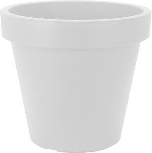 Pflanzkübel E&K, weiss, rund Ø 60 cm, Pflanztopf Blumentopf Kübel XXL groß 