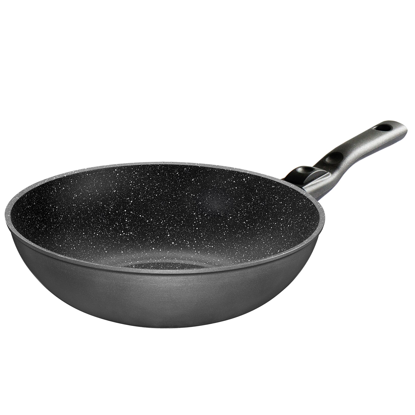 STONELINE® Made in Germany Wok 30 cm, mit abnehmbarem Griff
