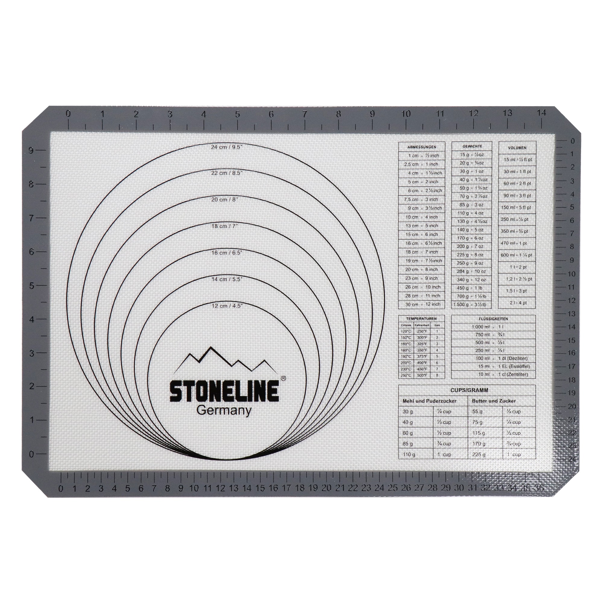 STONELINE&reg; Silikon-Backmatte 42 x 29,5 cm 