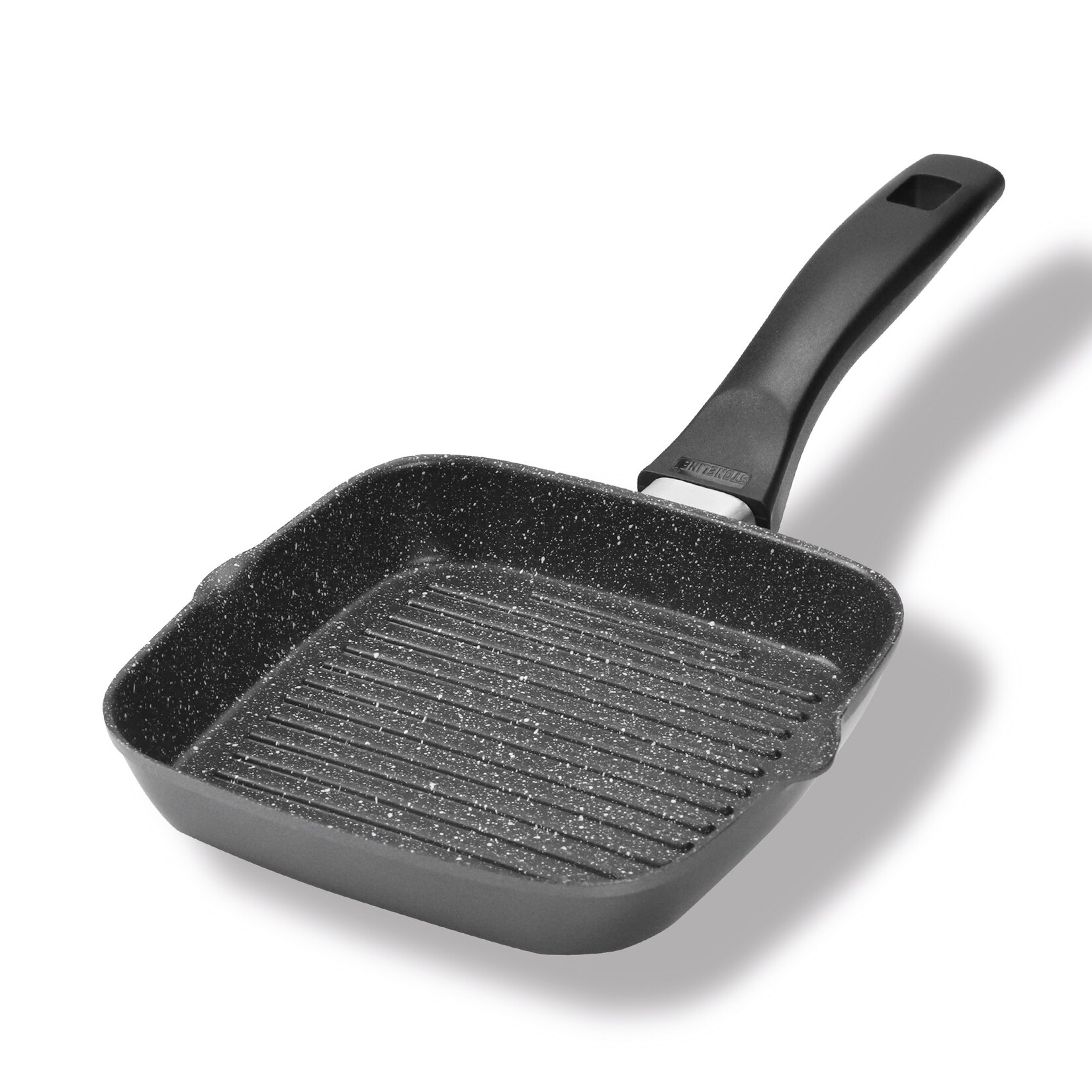 STONELINE® Grillpfanne 16 x 16 cm, mit 2 Ausgüssen
