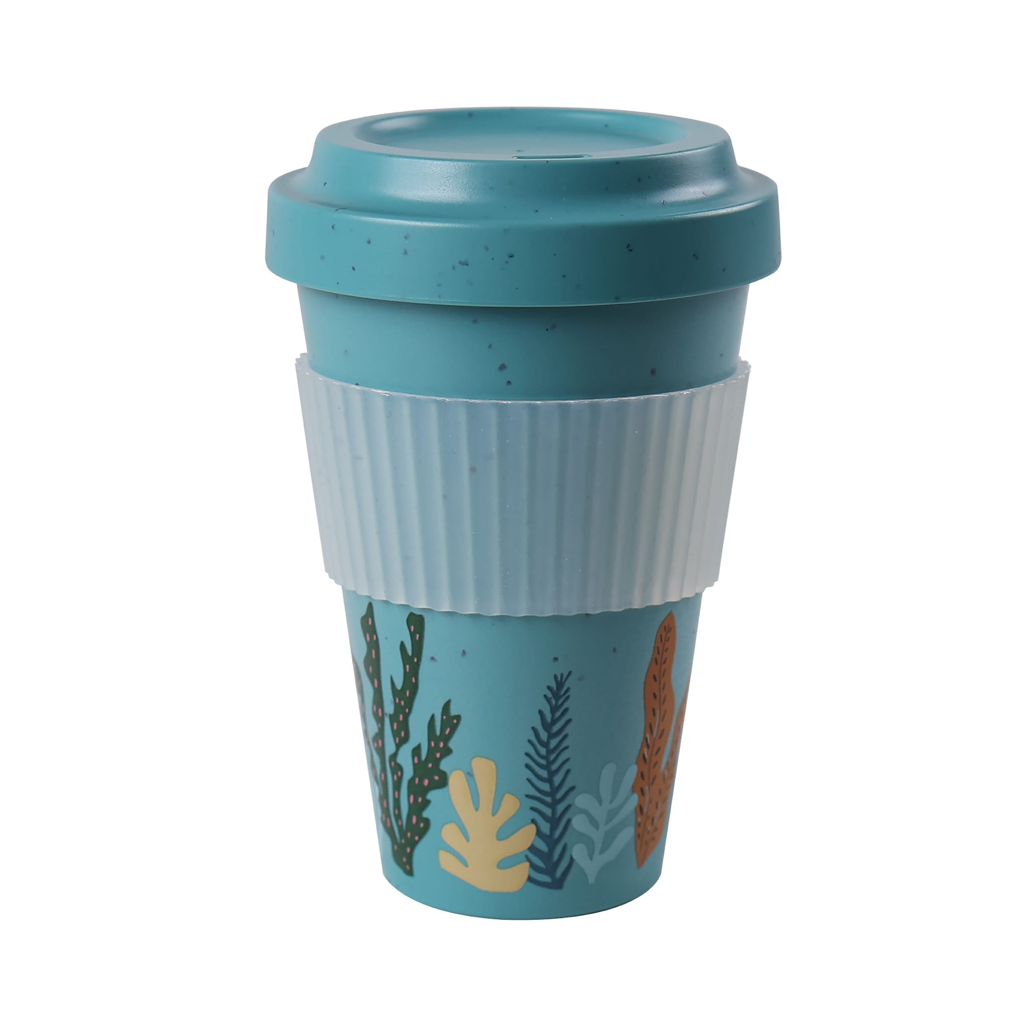Kaffeebecher to-go, 400 ml, t&uuml;rkis 
