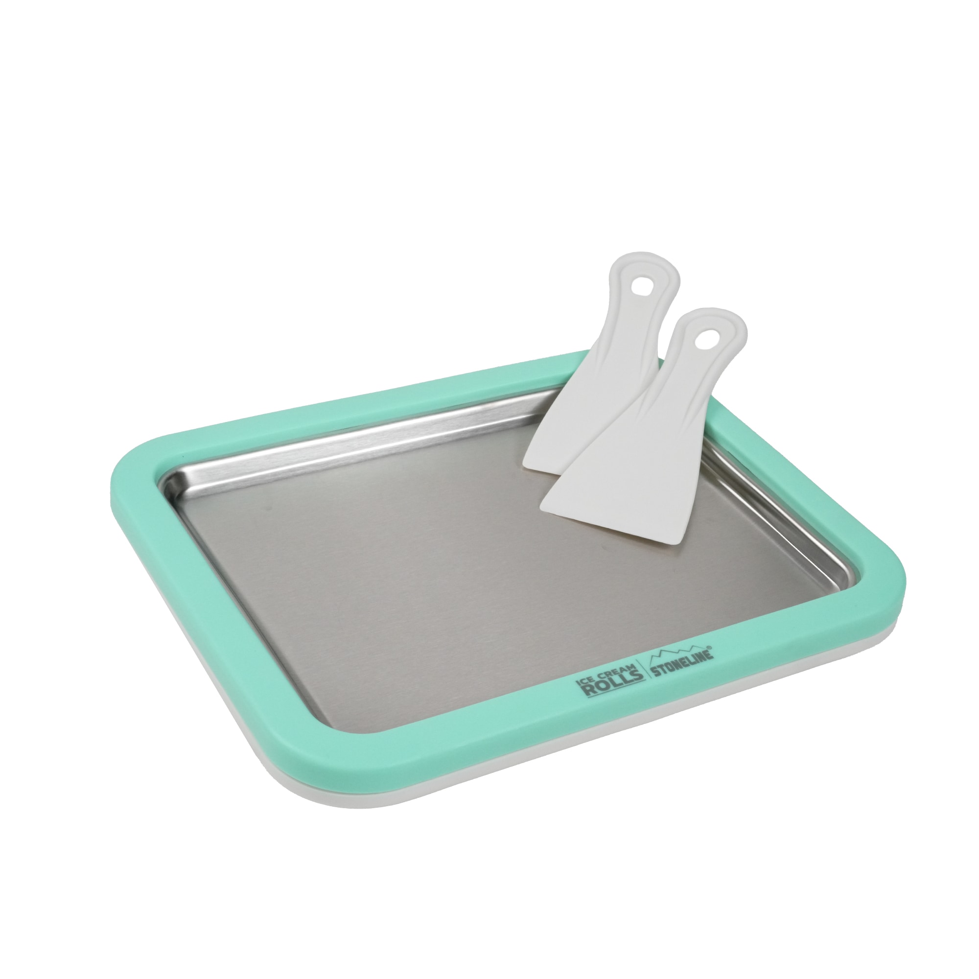 STONELINE&reg; by Mr. Ice Cream Rolls Maker Eisplatte f&uuml;r Hausgemachte Eiscreme Speiseeis | Mint 