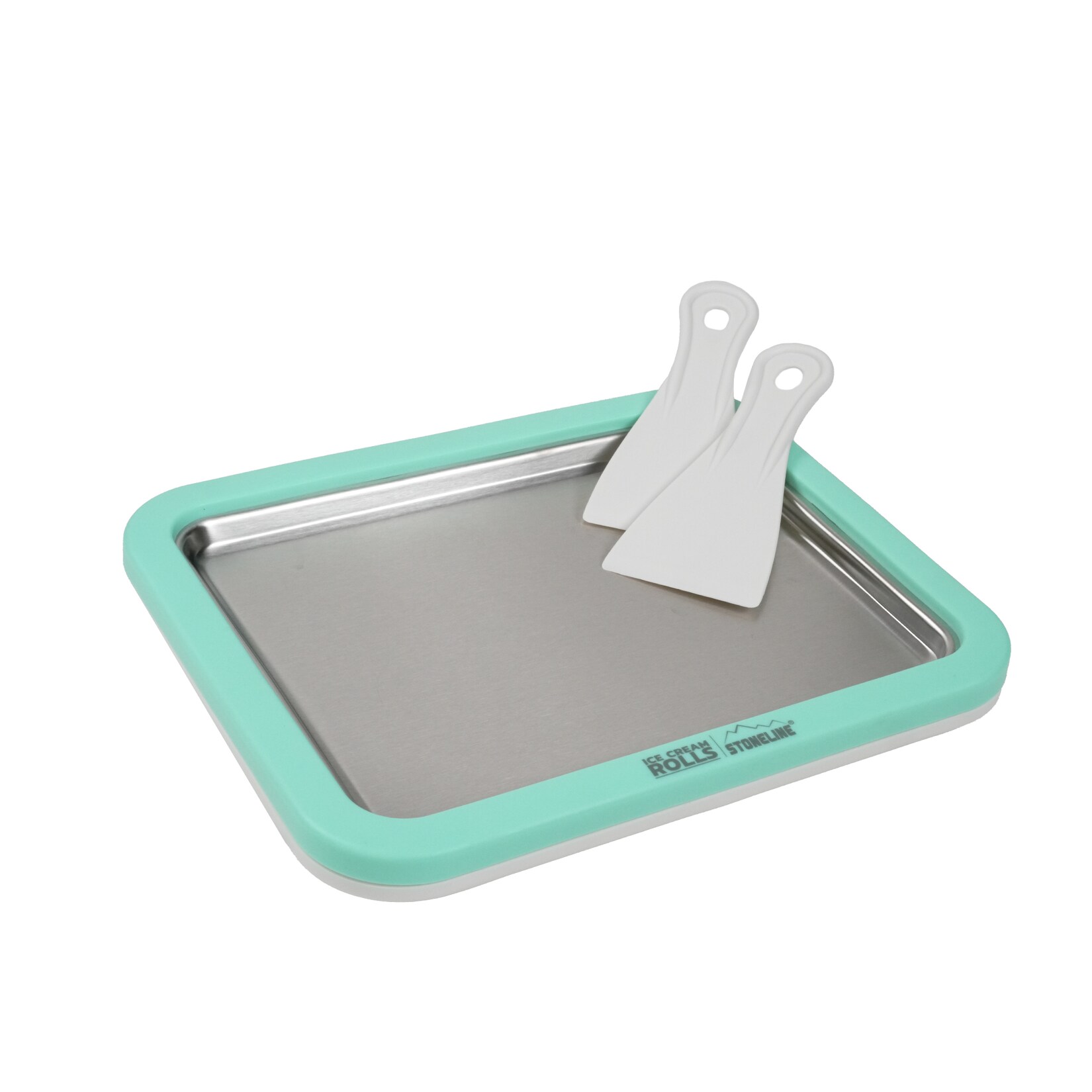 STONELINE® by Mr. Ice Cream Rolls Maker Eisplatte für Hausgemachte Eiscreme Speiseeis   Mint