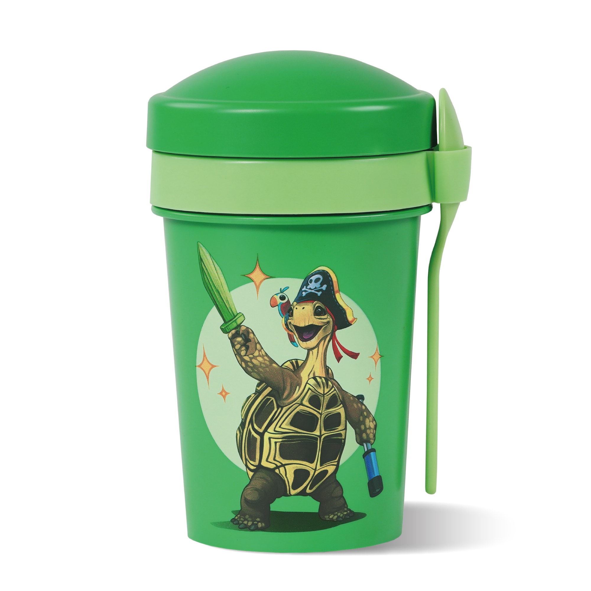 Die Schule der Magischen Tiere M&uuml;slibecher To Go 540 ml rPET Gr&uuml;n Henrietta 
