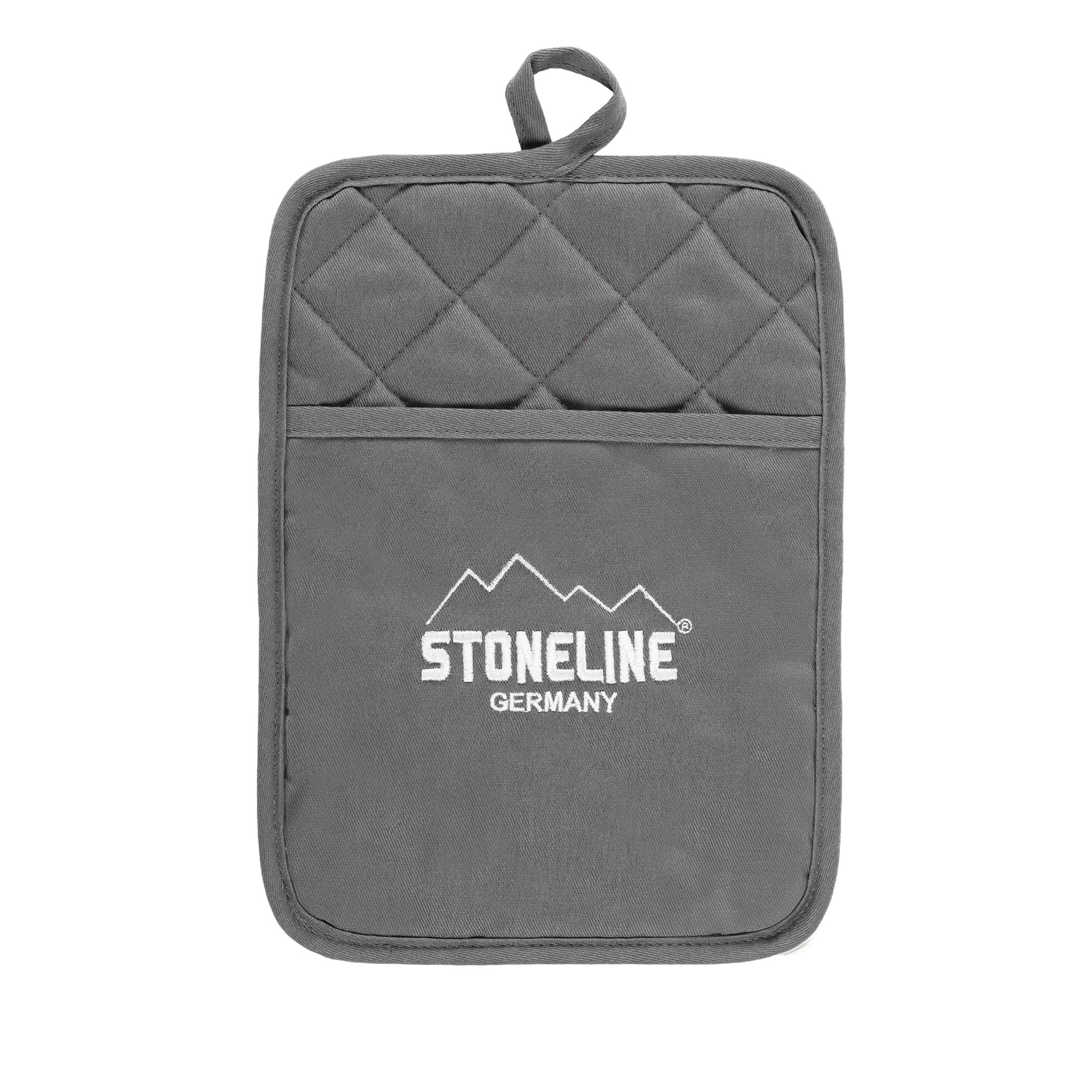 STONELINE Topflappen, rechteckig, grau 