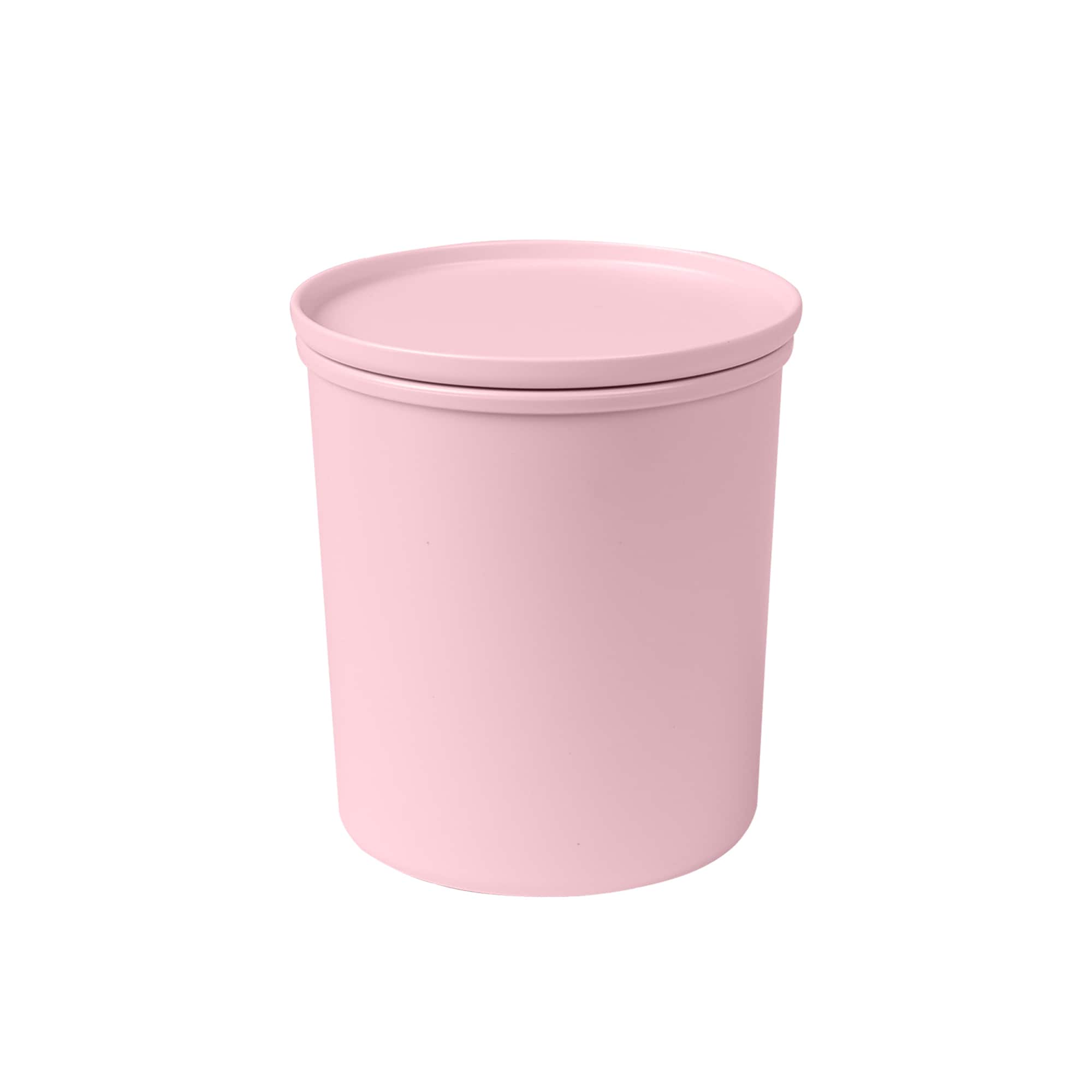 Frischhaltedose rund mit Deckel, luftdicht, 800 ml, ros&eacute; 