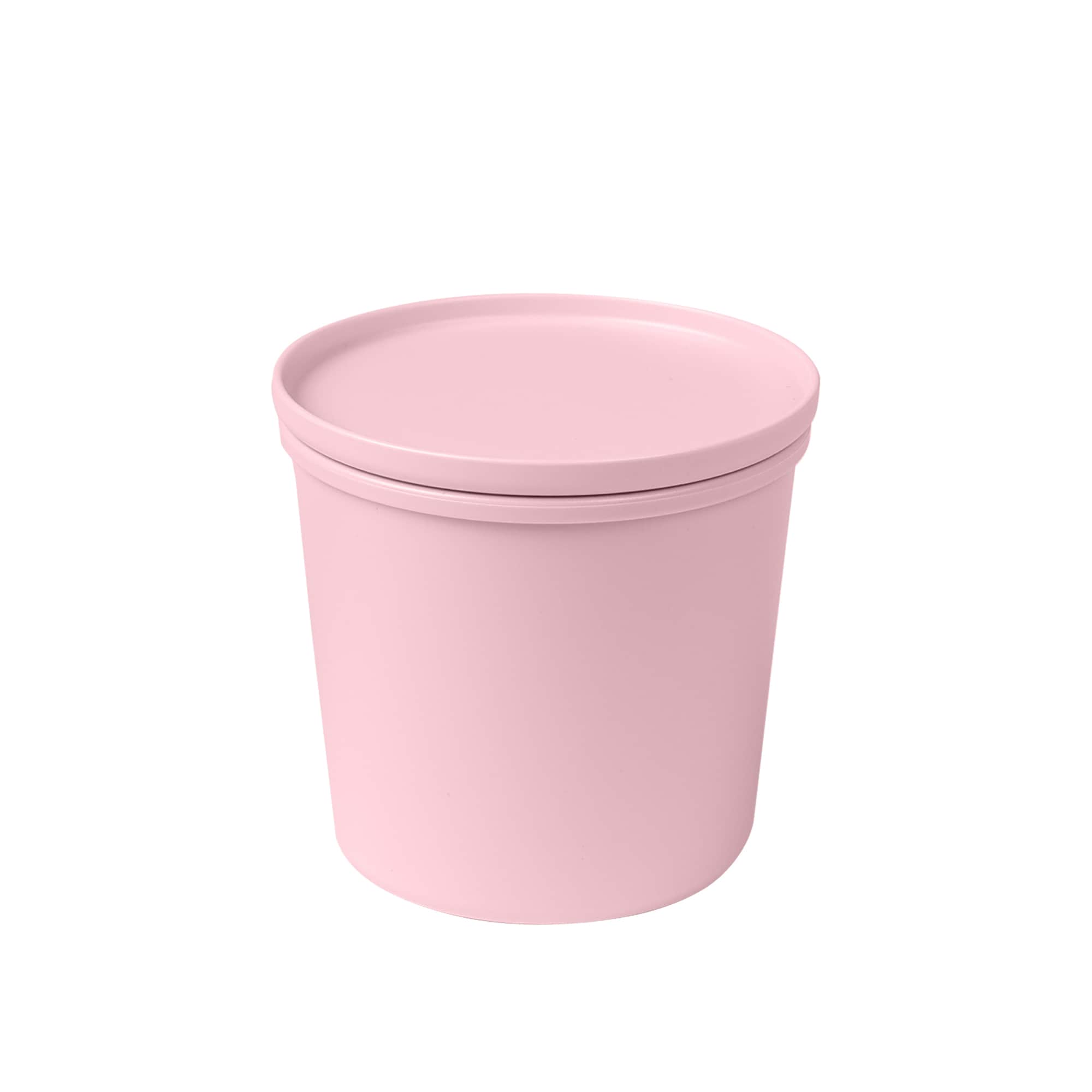 Frischhaltedose rund mit Deckel, luftdicht, 500 ml, ros&eacute; 